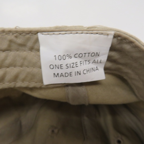 Budweiser Hat Cap Patch Beige Cotton - Picture 5 of 5